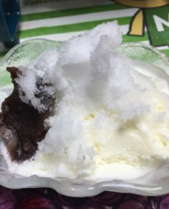 カキ氷 (あんこあ・アイス）
